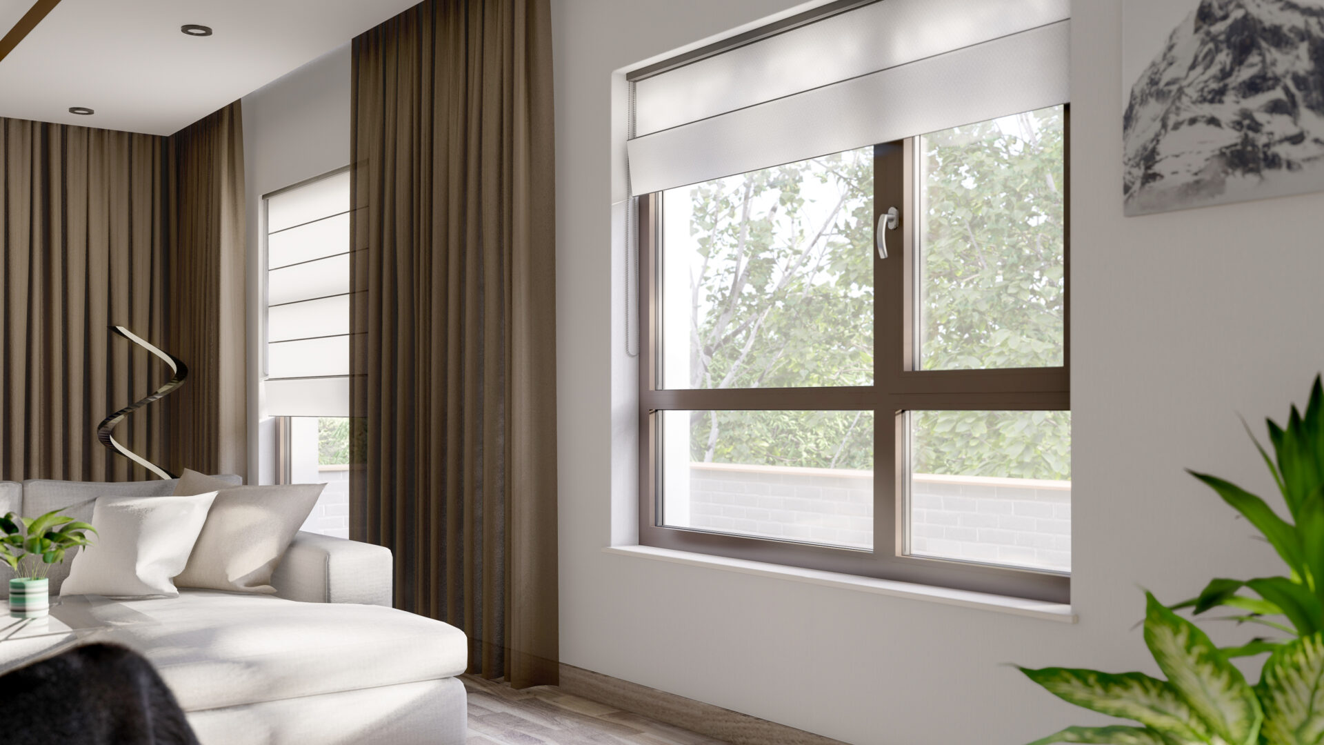 DRUTEX Aluminiumfenster MB-70